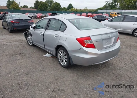 2012 Honda Civic Ex-L from USA, damaged, VIN 19XFB2F96CE343218